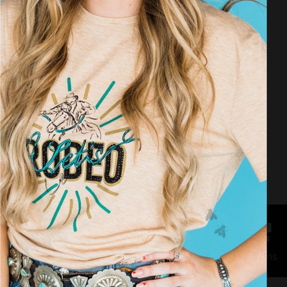 Let’s Rodeo tee NEW - Picture 5 of 6